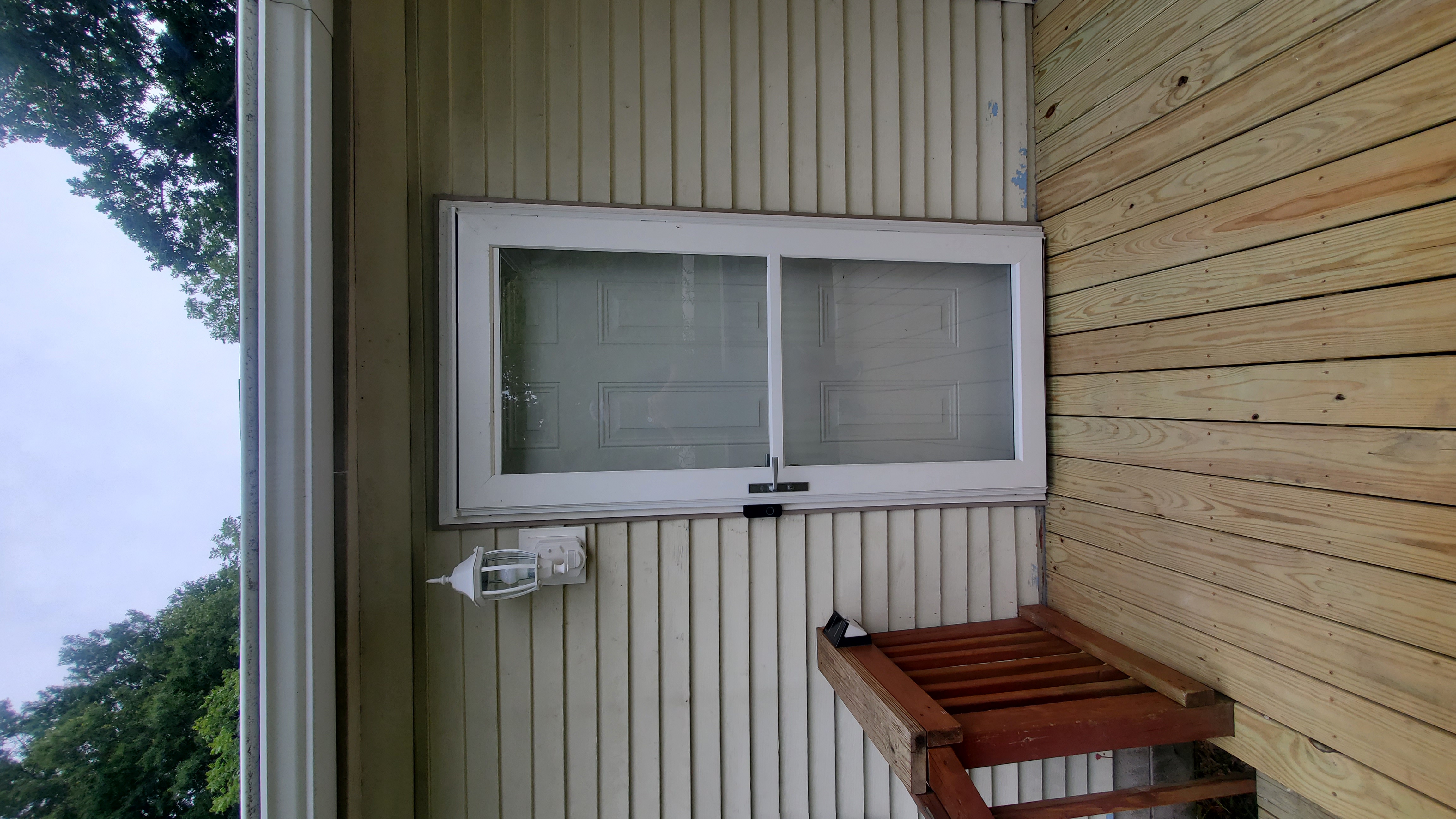 Exterior front door installation