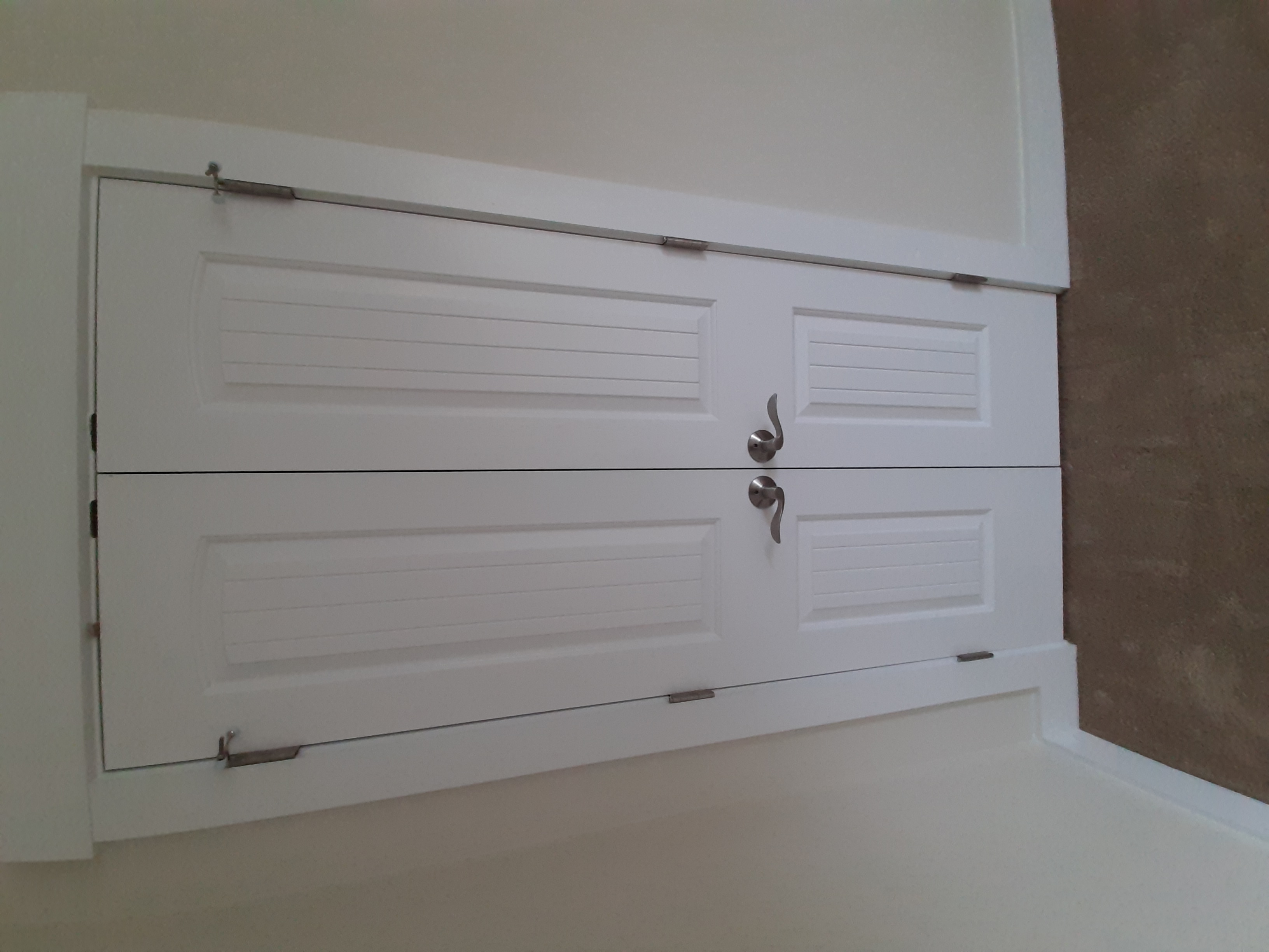 Interior door installation
