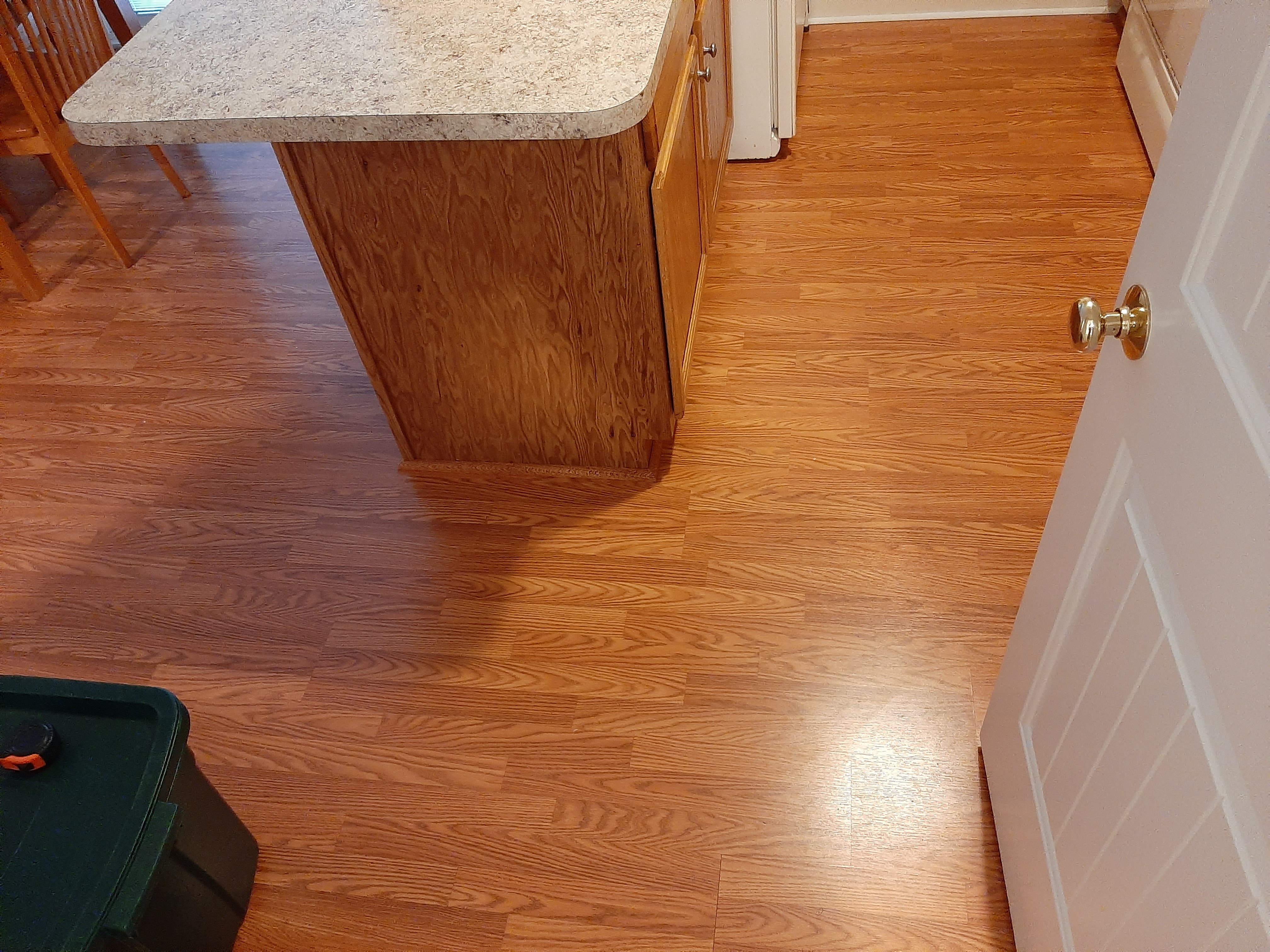 LVP flooring installation