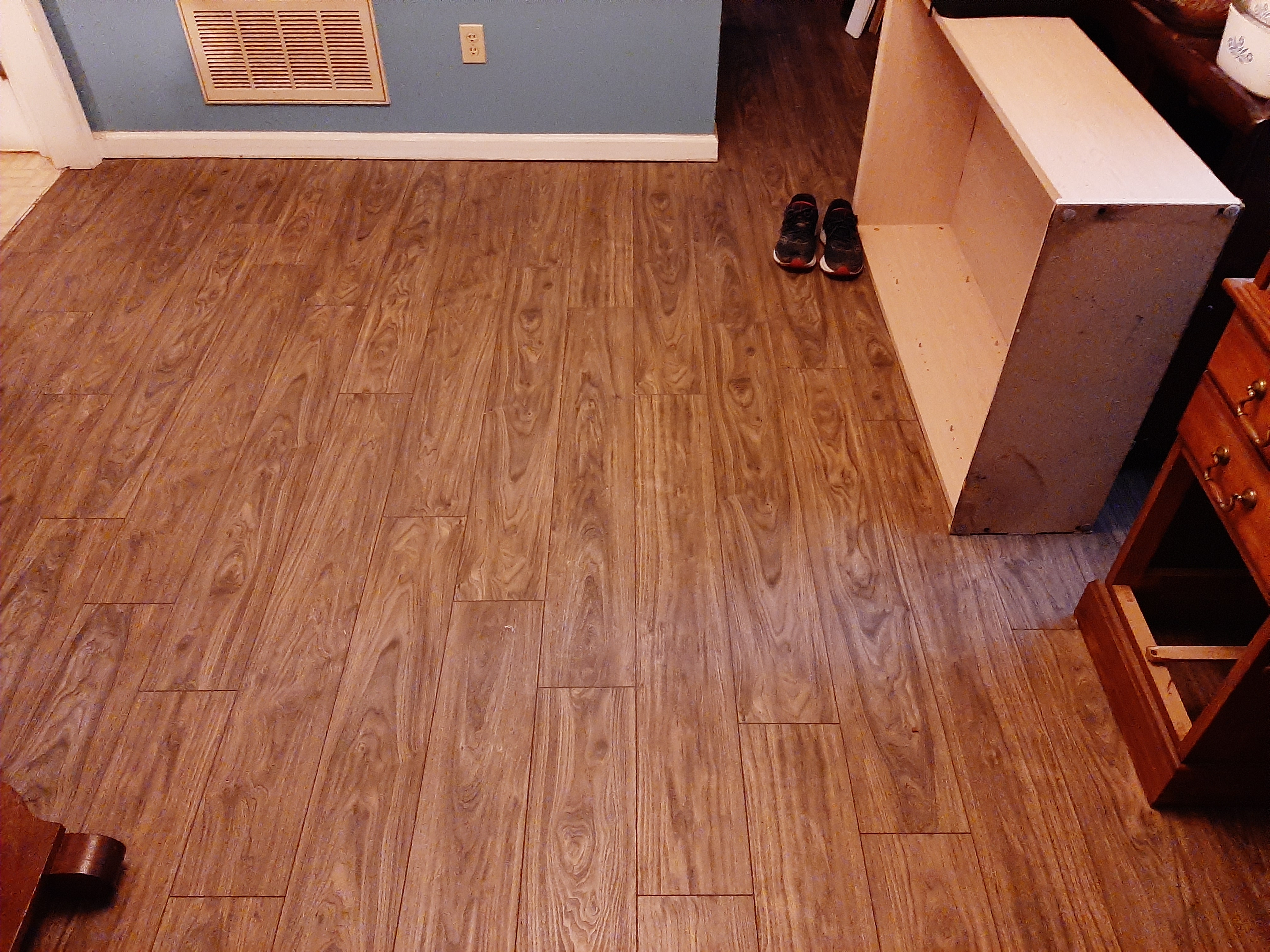 LVP flooring — finished floor