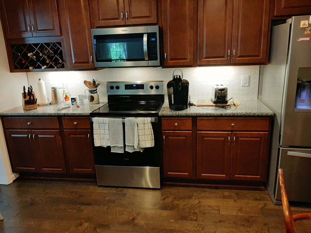 Kitchen renovation — completed project